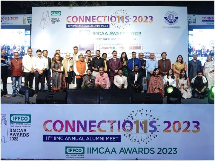IIMCAA Awards 2023 IIMC Alumni Association Annual Meet Connections 2023 IIMCAA Awards winners list IIMCAA Awards 2023: आईआईएमसी कनेक्शन्स मीट में इफको इमका अवार्ड्स के विजेताओं का ऐलान, यहां देंखे पूरी लिस्ट