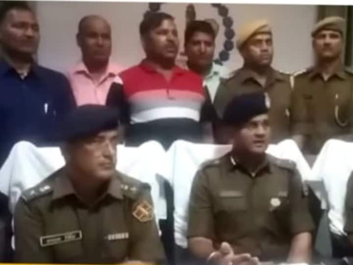 Bharatpur Encounter 22 rounds of bullets fired in an encounter between miscreants and police in Bharatpur ANN Bharatpur Encounter: भरतपुर में बदमाशों और पुलिस के बीच मुठभेड़, चलीं 22 राउंड गोलियां, चार बदमाश ढेर