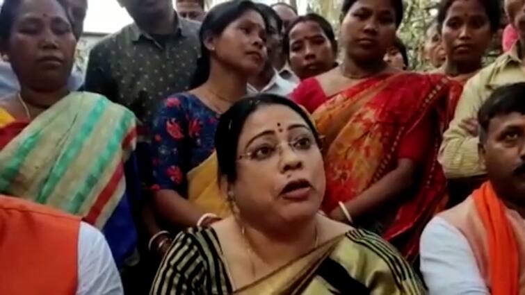 BJP MP Debashree Chowdhury warned Trinamool without taking names in Islampur BJP: 'কালসাপ বাড়িতে ঢুকলে লাঠি দিয়ে মাথা ভেঙে দিন', ইসলামপুরে হুঁশিয়ারি বিজেপি সাংসদ দেবশ্রী চৌধুরীর