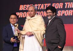 Odisha CM Naveen Patnaik Receives Sportstar's 'Best State for the Promotion of Sports’ Award