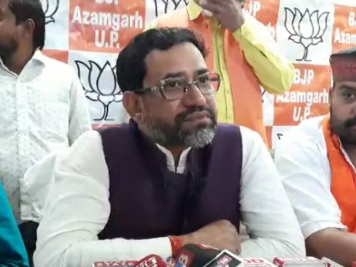 UP News: महंगाई के सवाल पर भड़क गए BJP सांसद निरहुआ, पत्रकार को देश से बाहर जाने की दे डाली सलाह BJP MP Dinesh Lal Yadav Nirahua Angry on inflation question and Advised leave country ANN UP News: महंगाई के सवाल पर भड़क गए BJP सांसद निरहुआ, पत्रकार को देश से बाहर जाने की दे डाली सलाह