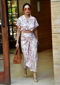 Malaika Arora : ધોતી પહેરીને જાહેરમાં દેખાઈ મલાઈકા, નવા લૂકમાં પાડ્યો વટ