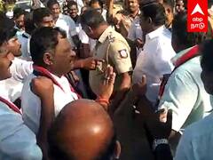 DMK ADMK Clash : திமுக-அதிமுக வினர் கடும் வாக்குவாதம்!விரைந்து வந்த அதிரடி படை...ஈரோட்டில் பரபரப்பு!
