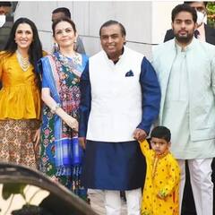 Ambani Family: अंबानी फैमिली में हुआ ईशा अंबानी के जुड़वा बच्चों का स्वागत, बेहद सुंदर दिखीं राधिका मर्चेंट, देखें तस्वीरें