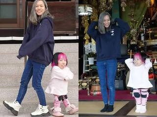 Viral Video: ਇਕੱਠੇ ਪੈਦਾ ਹੋਇਆ ਭੈਣਾਂ, ਪਰ ਕੱਦ-ਕਾਠ 'ਚ ਜ਼ਮੀਨ-ਅਸਮਾਨ ਦਾ ਫਰਕ! ਉਚਾਈ ਰਾਹੀਂ ਬਣਾਇਆ ਵਿਸ਼ਵ ਰਿਕਾਰਡ