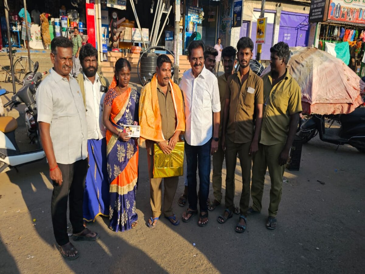 நெகிழ வைத்த ஆட்டோ ஓட்டுநரின் செயல்.. நேரில் சென்று பாராட்டிய காஞ்சிபுரம் எம்எல்ஏ..! நடந்தது என்ன ?