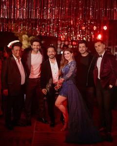 Pyaar Ka Punchnama 2 Reunion At Shivaleeka Oberoi's Reception With Kartik Aaryan, Sunny Singh & Nushrrat Bharuccha