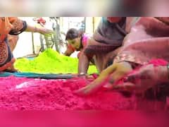 Akola News:  भाज्यांपासून नैसर्गिक रंग,  अकोल्यातील बचत गटाला मिळत आहे लाखोंचे उत्पन्न