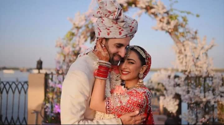 Ushna Shah Wedding : पाकिस्तानी अभिनेत्रीने लग्नसोहळ्यात भारतीय नववधूचा लूक केल्याने तिला प्रचंड ट्रोल करण्यात येत आहे.