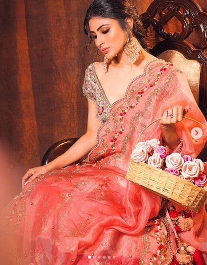 ਮੌਨੀ ਰਾਏ ਨੇ ਆਪਣੇ ਐਥਨਿਕ ਲੁੱਕ ਨਾਲ ਫੈਨਜ਼ 'ਚ ਮਚਾਈ ਤਬਾਹੀ