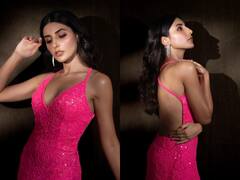 Jehanabad Actor Harshita Gaur Is A Stunner In Pink Gown. See Pics