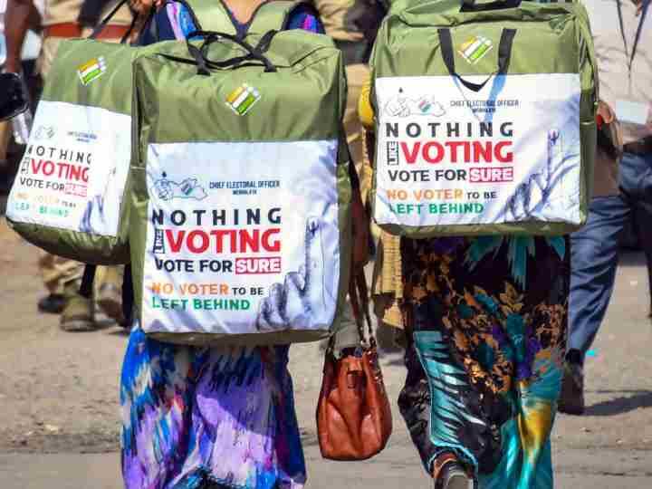 Exit Polls Result 2023 Tripura Nagaland Meghalaya BJP Congress Seats News TMC CPIM TMP NPP NDPP Others Exit Polls 2023: त्रिपुरा-मेघालय-नगालैंड में कौन है सबसे छोटी पार्टी? एग्जिट पोल के नतीजों में बीजेपी से लेकर कांग्रेस का नाम