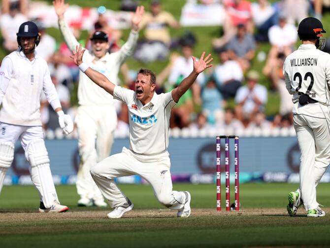 ENG Vs NZ 2nd Test New Zealand Beat England By 1 Run In Wellington Test |  ENG Vs NZ 2nd Test: न्यूजीलैंड ने रोमांचक मुकाबले में इंग्लैंड को 1 रन से  हराया,