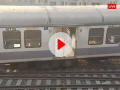 नवी मुंबई में खारकोपर रेलवे स्टेशन के पास पटरी से उतरी ट्रेन, टला बड़ा हादसा