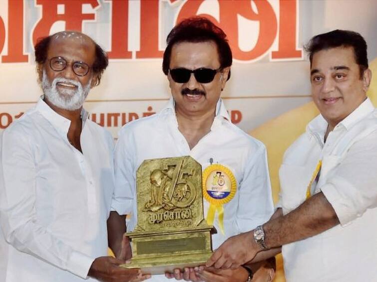 Rajinikanth Wishes For TN Mk Stalin Birthday One Day Ago- Watch Video Rajinikanth Wishes Mk Stalin: நாளை 70வது பிறந்தநாளை கொண்டாடும் முதலமைச்சர்: ஒருநாள் முன்பே வாழ்த்து சொன்ன ரஜினி-கமல்!