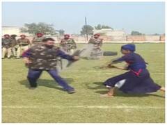 Punjab Cops Learn 'Gatka' Martial Art From Nihangs Days After Ajnala Clash: Watch