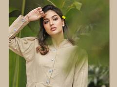 Divya Agarwal Blooms In A Beige Outfit. Take A Look