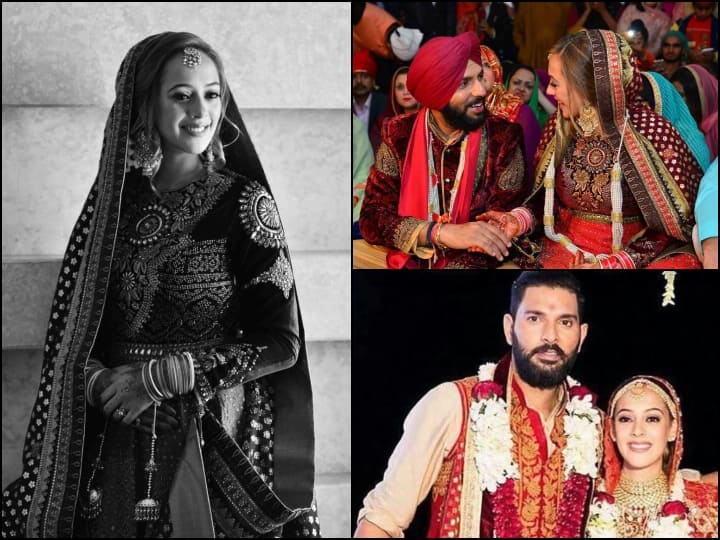 Hazel Keech Wedding Pics: टीवी से लेकर बॉलीवुड तक अपने हुस्न का जलवा बिखेर चुकीं हेजल कीच का 28 फरवरी 2023 को जन्मदिन है. आइए आपको उनका खूबसूरत वेडिंग एल्बम दिखाते हैं.