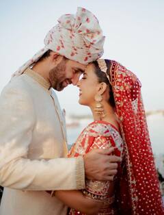 Ushna Shah Wedding : पाकिस्तानी अभिनेत्रीचं भारताबद्दल प्रेम, भारतीय वधूच्या लूकमुळे होतेय ट्रोल