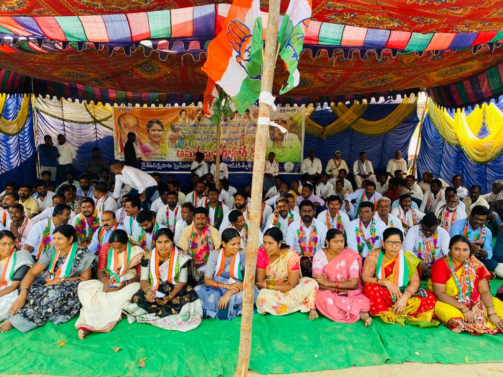 Farmers Hunger Strike: మంచిర్యాల రైతుల ఆమరణ నిరాహార దీక్ష - గూడెం ఎత్తిపోతల పథకం ద్వారా సాగునీరు అందించాలని డిమాండ్!