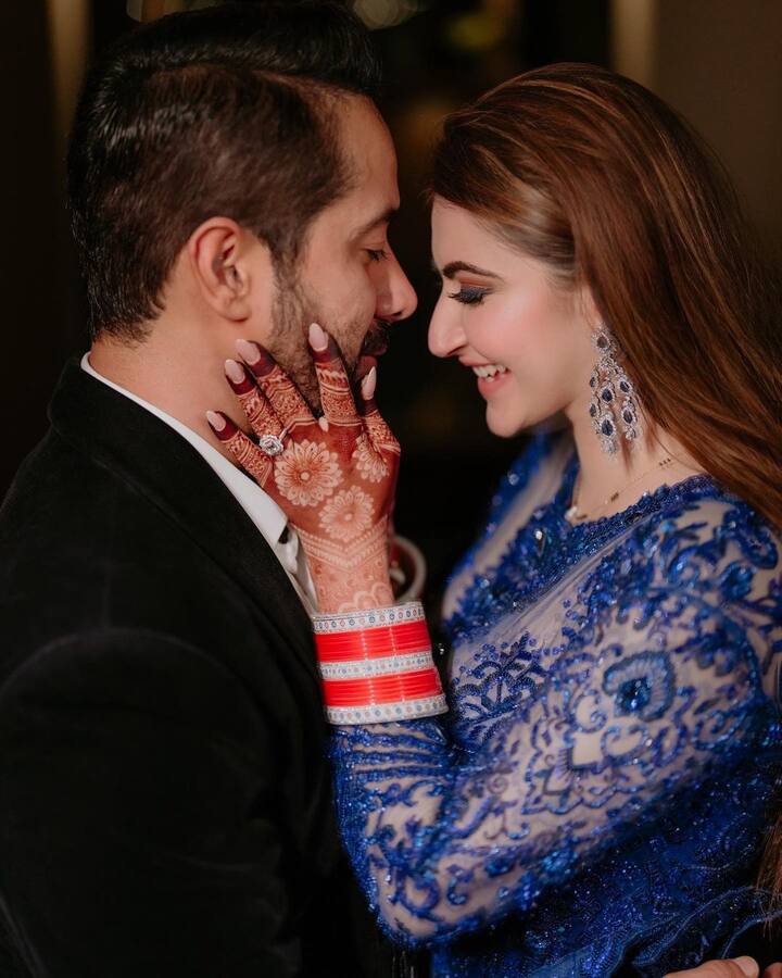 Sharing several photos on Instagram, Shivaleeka wrote, “Happily ever after party!”