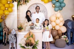 Daggubati Family Photos : ఒక్క ఫ్రేములో దగ్గుబాటి మనవళ్ళు, మనవరాళ్ళు - రానా మేనల్లుడి బర్త్ డేలో....