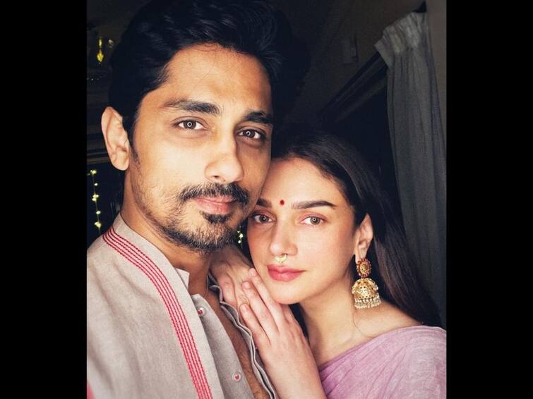 Rumoured lovers Aditi Rao Hydari and Siddharth groove to viral 'Tum Tum' song Aditi and Siddharth: প্রেম করছেন? উত্তর না মিললেও অদিতি-সিদ্ধার্থের নাচের ভিডিও বাড়াচ্ছে জল্পনা