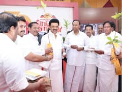 IN PICS: Tamil Nadu CM Stalin Celebrates '70th Birthday' As Green Warrior, Distributes Saplings Among Party Members