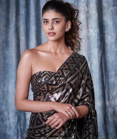 સ્ટાઈલીશ સાડીમાં Sanjana Sanghiનો અનોખો અંદાજ, અદાઓ જોઇ ચાહકો ફિદા