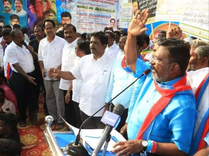 If BJP and PMK in alliance No viduthalai siruthaigal VCK Thol Thirumavalavan who spoken stubborn in the protest Thirumavalavan MP : பாஜக, பாமக வந்தால் நாங்கள் இருக்க மாட்டோம்.. தொல்.திருமாவளவன் எம்.பி., திட்டவட்டம்!