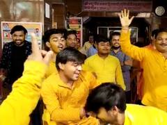 In Pics: भरतपुर में फागोत्सव पर दिखा उत्साह, श्याम बाबा को लगाई गई हल्दी और मेहंदी, भजनों पर जमकर किया नृत्य