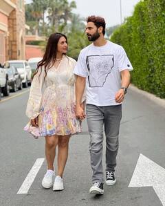 Divyanka Tripathi Pics: हाथों में हाथ थामे पति को निहारती दिखीं दिव्यांका त्रिपाठी, तस्वीरें शेयर कर बोलीं- ‘आई लव यू’