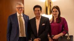 বিল গেটসের সঙ্গে এক ফ্রেমে ধরা দিলেন সচিন, কী নিয়ে কথা বললেন তাঁরা?