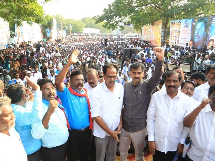 Thirumavalavan MP : பாஜக, பாமக வந்தால் நாங்கள் இருக்க மாட்டோம்.. தொல்.திருமாவளவன் எம்.பி., திட்டவட்டம்!