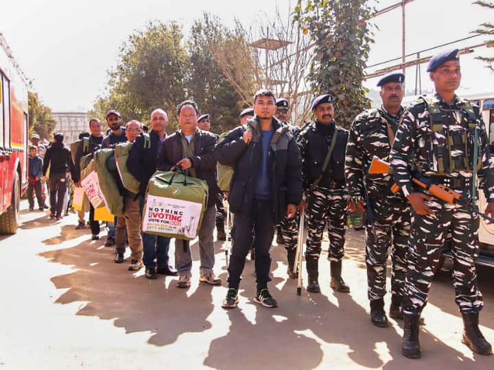 मेघालय, त्रिपुरा और नगालैंड में काउंटिंग से पहले सुरक्षा के कड़े बंदोबस्त, पढ़ें बड़ी बातें मेघालय, त्रिपुरा और नगालैंड में काउंटिंग से पहले सुरक्षा के कड़े बंदोबस्त, पढ़ें बड़ी बातें