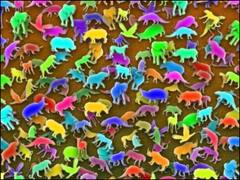 जानवरों के बीच छिपे जिराफ को ढूंढना है टेढ़ी खीर, क्या आप 12 सेकंड्स में ढूंढ सकते हैं?