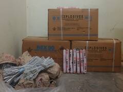 Crime : உரிமம் இல்லாமல் பதுக்கி வைத்திருந்த 1,244 டெட்டனேட்டர், 622 ஜெலட்டின் குச்சிகள் பறிமுதல்: 8 பேர் கைது