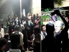 Villagers Block YSRCP MLA Jagan Mohana Rao's Way During 'Gadapa Gadapaku' Programme