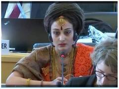 आखिर कौन हैं ये महिला, जिन्होंने UN में भारत के खिलाफ जहर उगला? नित्यानंद से है ये कनेक्शन