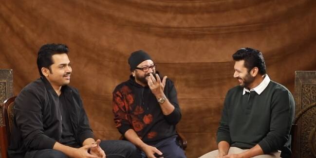 அதில், கார்த்தி, ஜெயம் ரவி, த்ரிஷா, விக்ரம், ஜெய்ராம் ஆகியோர் இடம்பெற்று இருந்தனர்.