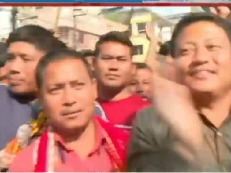 Assembly Elections 2023: Tipra Motha Party Supporters Celebrate As Party Opens Account In Early Trends—Watch