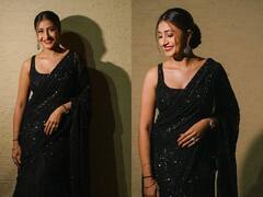 Dhanashree Saree Look: ब्लैक साड़ी में धनश्री का खूबसूरत लुक, आप भी कर सकती हैं इस तरह खुद को तैयार