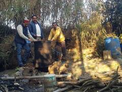 हिमाचल प्रदेश में होली से पहले लाखों रुपये की 788 लीटर अवैध शराब जब्त, आबकारी विभाग की कार्रवाई