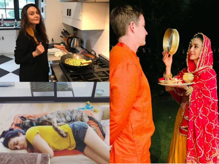 Priety Zinta Home Tour: बॉलीवुड एक्ट्रेस प्रीति जिंटा और पति जीन गुडइनफ आज अपनी शादी की सातवीं सालगिराह मना रहे हैं. ऐसे में हम आपको कपल के आलीशान घर की झलक दिखाने जा रहे हैं.