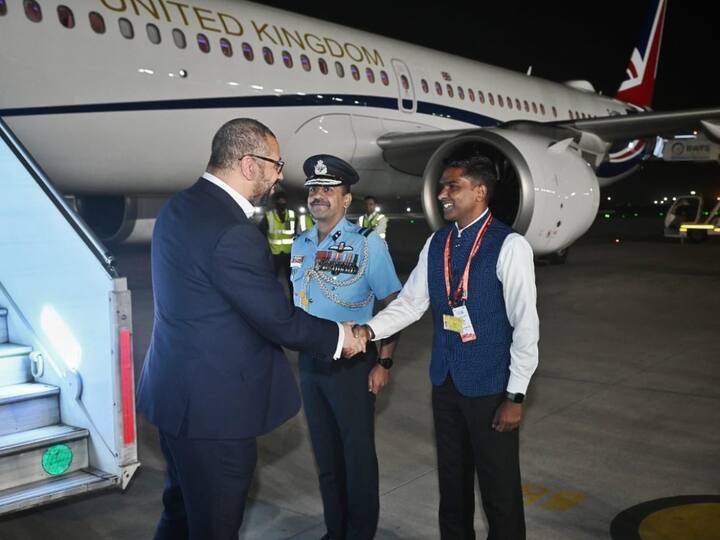 Foreign Secretary of United Kingdom (UK) James Cleverly will also be attending this G20 meet. (Image Source: Twitter | @MEAIndia)