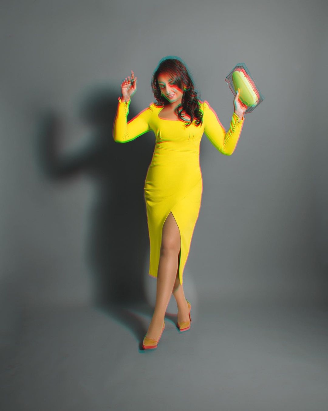 Neon hotsell yellow dress