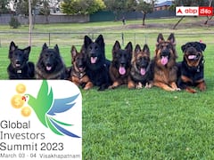 గ్లోబల్ ఇన్వెస్టర్స్ సమ్మిట్ 2023 కోసం తొలిసారిగా రంగంలోకి కె9 స్క్వాడ్‌- భద్రతపై పోలీసుల స్పెషల్ ఫోకస్