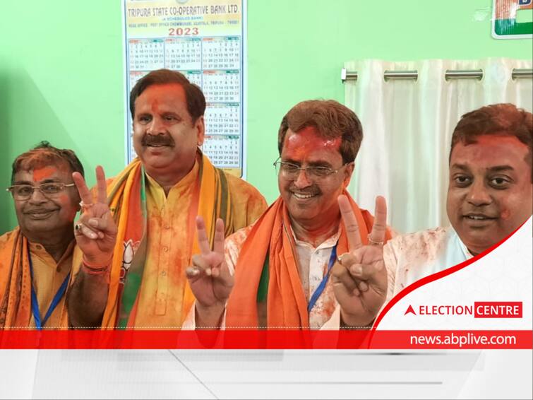 Tripura Election Result 2023 Saffron Sweep In Tripura As Bjp Crosses Majority Mark 7184