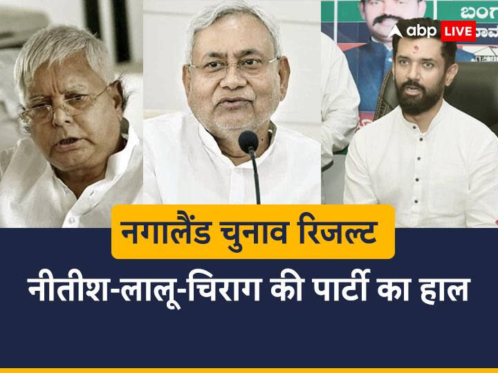 Nagaland Assembly Election Result 2023 Chirag Paswan LJP, Nitish Kumar JDU, lalu Yadav's RJD performance Nagaland Election Result: नीतीश कुमार और लालू यादव की JDU-RJD को नगालैंड चुनाव में क्या मिला? चिराग पासवान को खुशखबरी