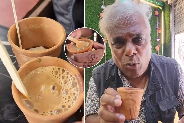 Ashish Vidyarthi tries ‘Rasgulla Chai’ in Kolkata. Video captures his reaction Ashish Vidyarthi Video: આશિષ વિદ્યાર્થીએ રસગુલ્લા ચાની લીધી ચૂસકી, લોકોએ કહ્યું- સત્યાનાશ..